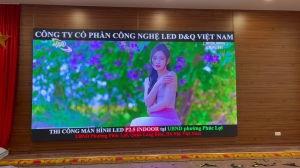 UBND phường Phúc Lợi - Long Biên - HN | Lắp Màn hình LED P2.5 Chất Lượng Cao DQ