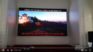 Thi công màn hình led full HD 100inch-200inch-300inch tại nhà hàng Phố Cũ - Hưng Yên