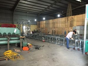 Thi công màn hình led | Thi công khung thép kết cấu màn hình led ngoài trời