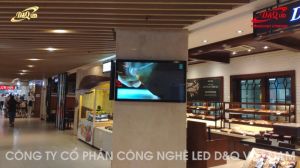 D&Q VietNam lắp đặt 2 màn hình quảng cáo treo tường 43\\\