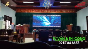 Thi Công Màn hình LEd Trong Nhà P3 Tại Chi Cục Thuế Hương Phú, Hương Thủy, Thừa Thiên Huế