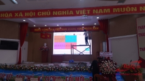 UBND Xã Đại Lào - Bảo Lộc - Lâm Đồng | Đã Lắp đặt màn hình LED P2.5 ThinkSTV Trong hội trường lớn.