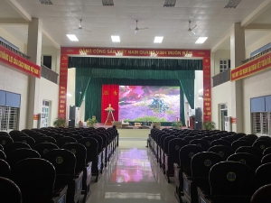 Huyện Đảo Bạch Long Vĩ | Thi Công Màn hình LED P2.5 Trong Nhà