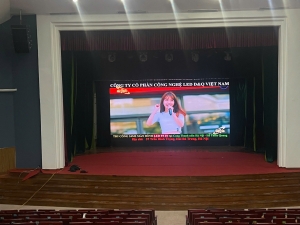 Cung Thanh niên Hà Nội - 37 Trần Bình Trọng | Lắp màn hình LED P3 Trong Hội Trường.