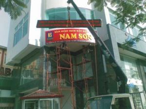 Thi công bảng điện tử LED ngoài trời