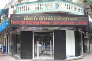 Màn hình LED 65000 màu P20mm ngoài trời hiển thị hình ảnh