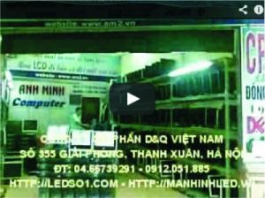 Biển LED quảng cáo ngoài trời tại Công ty TNHH Anh Minh - Hà Nội