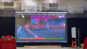 Nhà Hàng Tiệc Cưới Kim Sơn - Lạng Sơn | Thi Công Màn hình LED P3 Trong nhà