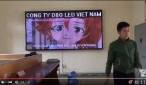 Thi công màn hình led - bảng điện tử sàn giao dịch việc làm tỉnh Tuyên Quang