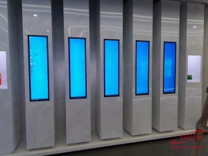 Màn hình LCD Dài Lắp kệ quầy trong Siêu Thị / Trung tâm thương mại ...