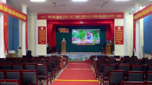 Nhà văn hoá thị trấn Lương Bằng - Hưng Yên | Lắp màn hình LED P2.5 Trong Nhà