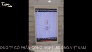 Shop Thời Trang ELISE Uông Bí | LED D&Q Thi Công Màn hình LED P2.5  trong nhà.