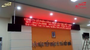 Thi Công Lắp đặt Màn hình điện tử LED P10 fullcolor trong nhà | Ủy Ban Nhân Dân Nhà Bè