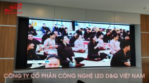 Lắp đặt Màn hình LED P1.8 trong Phòng họp cho Trường Quốc tế Him Lam - Băc Ninh