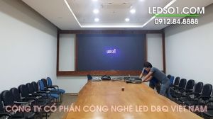 Thi Công màn hình LED trong nhà P2.5 tại AMV đà nẵng
