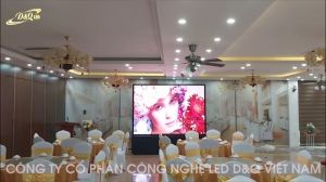 Nhà Hàng Đức Giang - Hà Giang | Thi Công màn hình LED tiệc cưới P2.5