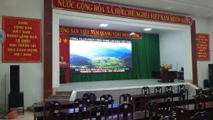 Hội Trường Huyện Ủy Đắk Song, Đắk Nông | Thi Công Màn hình LED P2.5 trong hội trường lớn.