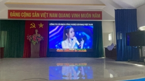 UBND Xã Lộc Nga, thành phố Bảo Lộc, Lâm Đồng Lắp màn hình LED P2.5 INDOOR - LED D&Q