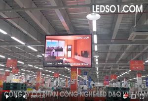 Màn hình led P2.5 | màn hình led 150inch | Thi công tại CTY TNHH Lock & Lock Bắc Ninh