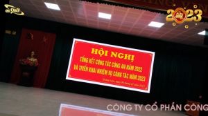 Xã Quảng An, Huyện Đầm Hà - UBND tỉnh Quảng Ninh | Lắp Màn hình LED P2 trong phòng họp.
