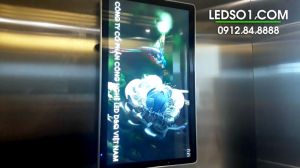 Lắp Màn Hình LCD Quảng cáo 32inch USB trong thang máy ở Nha Trang