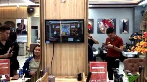 Salon tóc "Kinh Bắc Beauty" | Lắp đặt 2 LCD quảng cáo trong salo tóc tại TP. Bắc Ninh.
