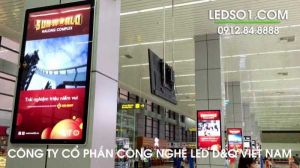 Màn hình quảng cáo LG 32inch USB | Lắp đặt tại Sân Bay Nội Bài - Hà Nội