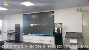 Màn hình LED tại showrom xưởng lắp ráp LCD của Công ty LED D&Q Việt Nam