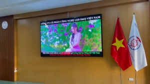 Trường Đại học Hàng hải Việt Nam | Lắp màn hình LED P2 trong phòng họp trực tuyến