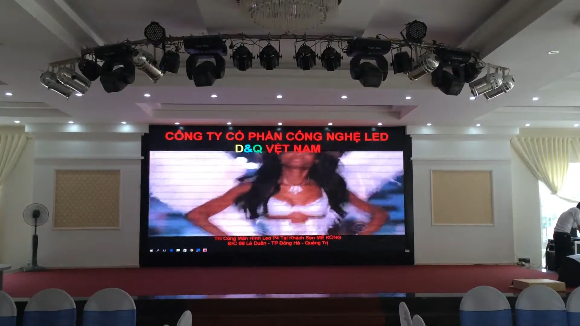 màn hình LED nhà hàng — D&Q VietNam