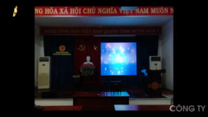 Chi Cục Thuế Huyện Lâm Hà, T. Lâm Đồng. Lắp đặt gói thầu màn hinh LED P2.5 phòng Hội nghị – Hội thảo