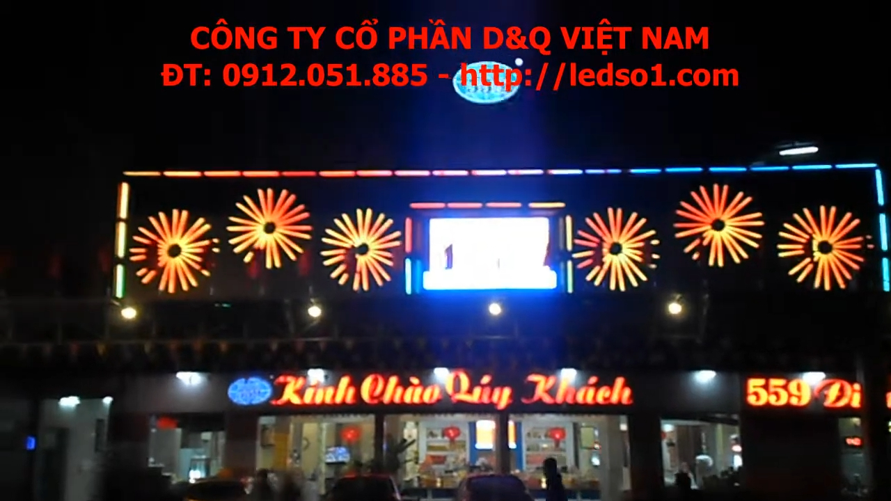 màn hình LED nhà hàng — D&Q VietNam