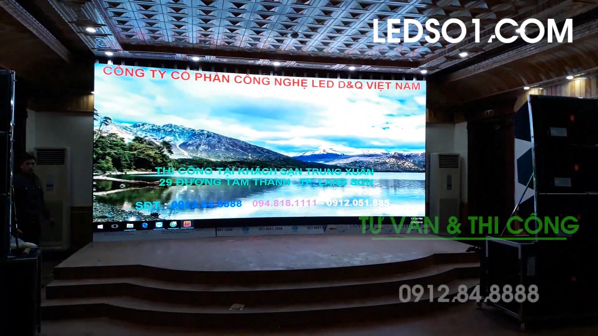 màn hình LED nhà hàng — D&Q VietNam