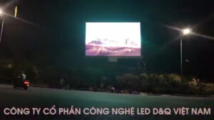 Led D&Q VietNam Thi Công Cột Quảng Cáo Màn Hình LED ngoài trời P6.67 Cổng Vinpearl Land Nha Trang.