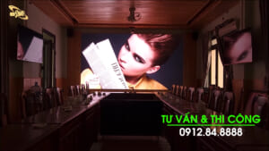 UBND Huyện Lạc Dương, T. Lâm Đồng | D&Q thi công gói thầu 2 màn hình Led COB P1.86 đồng bộ ThinkSTV