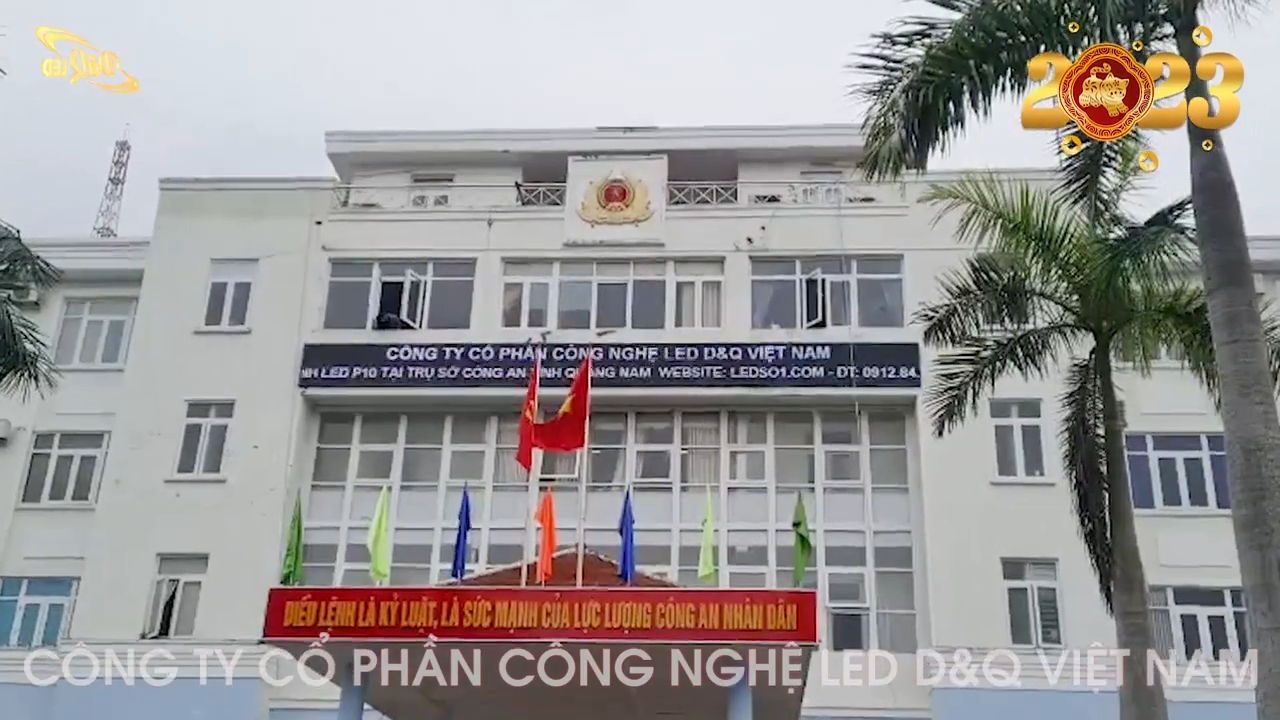 màn hình LED quân đội công an — D&Q VietNam