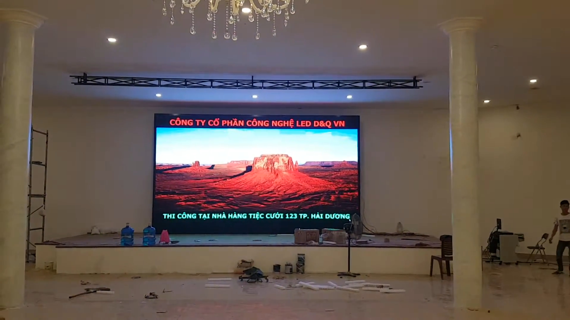 màn hình LED nhà hàng — D&Q VietNam