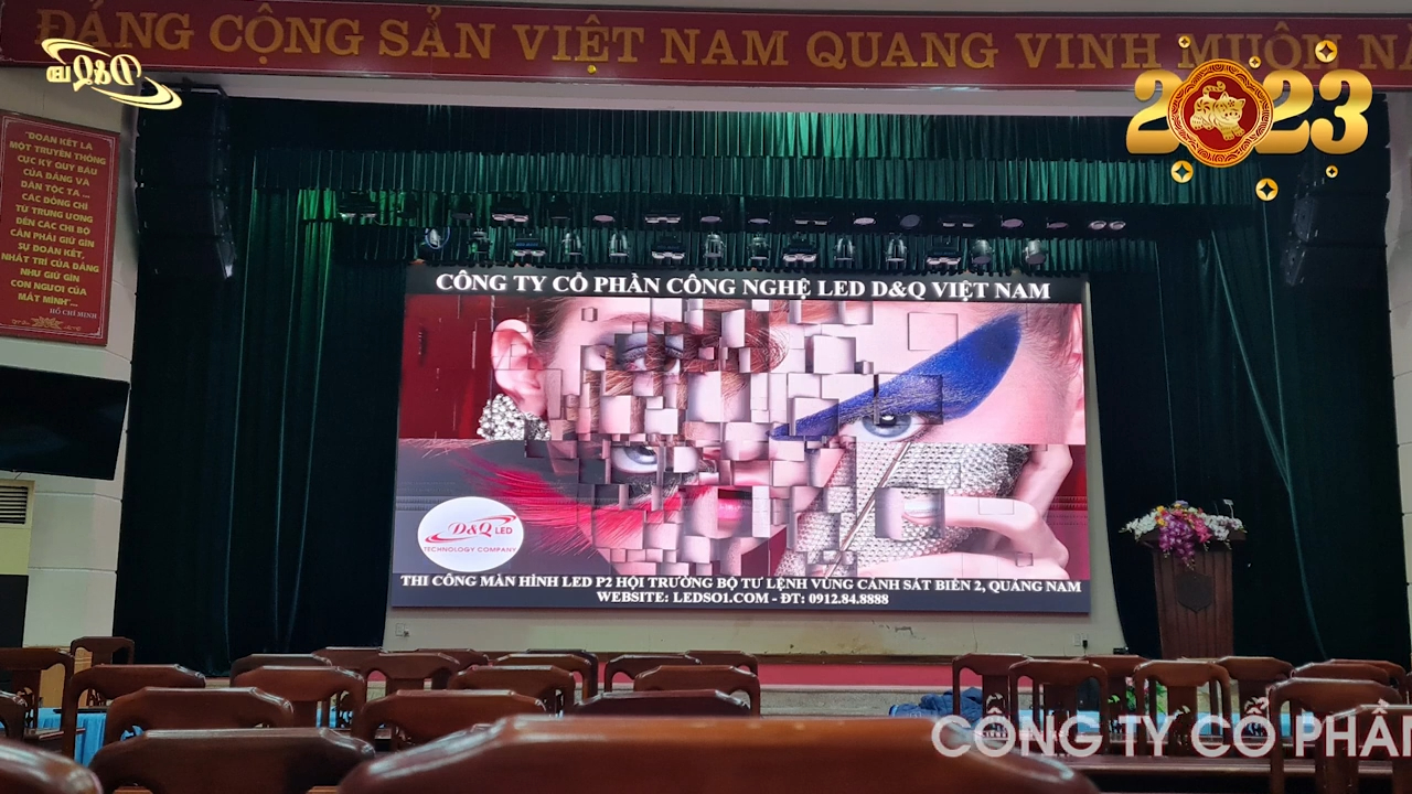 màn hình LED quân đội công an — D&Q VietNam