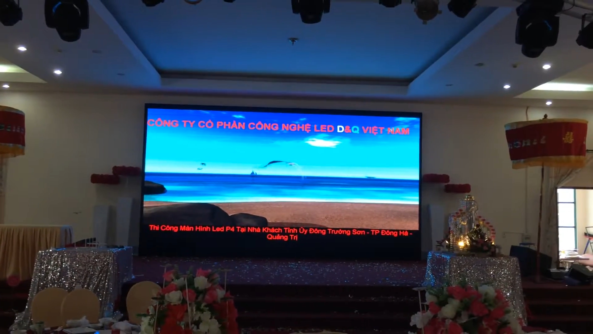 màn hình LED nhà hàng — D&Q VietNam