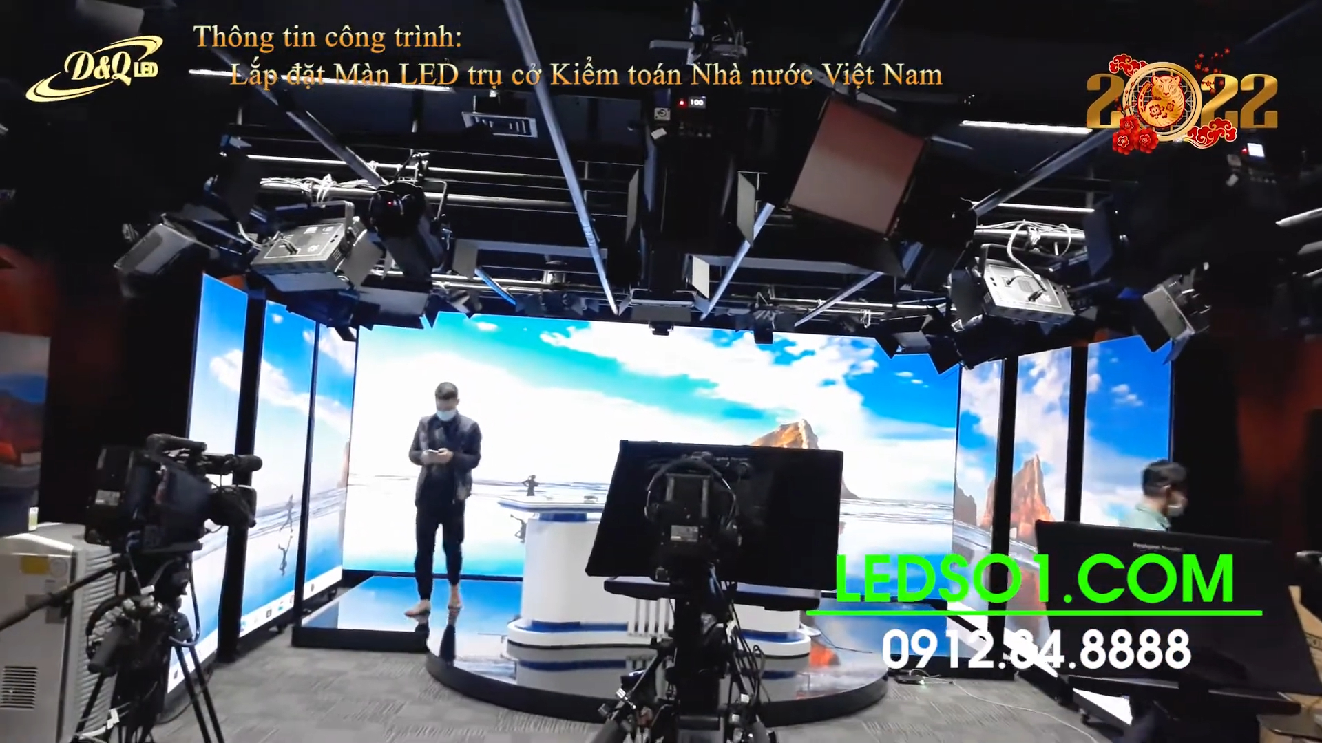 màn hình LED nhà hàng — D&Q VietNam