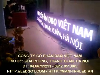 màn hình LED nhà hàng — D&Q VietNam