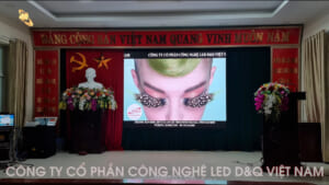 Chi Cục Thuế Huyện Hải Hậu – T. Nam Định | D&Q trúng thầu và lắp màn hình LED P2 đồng bộ ThinkSTV