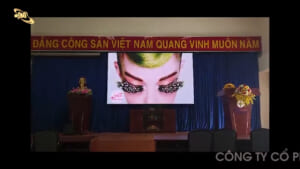 Sở Điện Lực Quận Gò Vấp, TP. HCM | D&Q lắp đặt gói thầu màn hình Led P2.5 đồng bộ ThinkSTV phòng họp