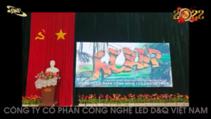 Chi Cục Thuế Bảo Lộc – Bảo Lâm | DQ thi công gói thầu dự án màn hình LED GOB P2 phòng hội trường lớn