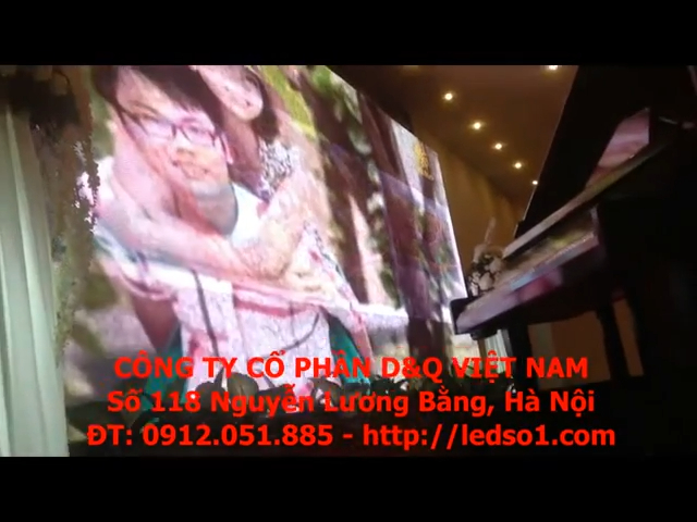 màn hình LED nhà hàng — D&Q VietNam