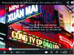 bang dien tu bang dien tu led bien dien tu thi cong tai sieu thi xuan mai ha noi