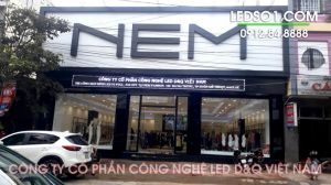 bang dien tu chu chay p10 ngoai troi lap dat tai thoi trang nem dac lac id1822