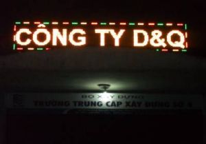 bang dien tu led 3 mau p16 ngoai troi