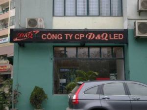 bang dien tu led chu chay 3 mau p20 ngoai troi hien thi thong tin id376