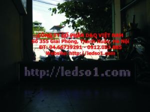 bang dien tu led chu chay 3 mau p20mm ngoai troi